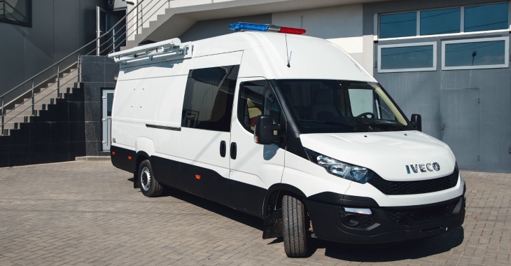Команда «Pecos Auto» создала первый в Молдове мобильный полицейский центр